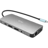 iTEC i-tec USB-C Metal Nano 3x Display Docking Station, USB-C 3.0 [Stecker] (C31NANODOCKPROPD)