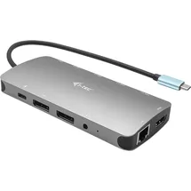 iTEC i-tec USB-C Metal Nano 3x Display Docking Station USB-C 3.0 [Stecker] (C31NANODOCKPROPD)