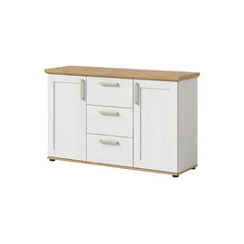 xonox.home Sideboard Verona 129 x 80 x 40 cm Sibiu Lärche / Artisan Eiche
