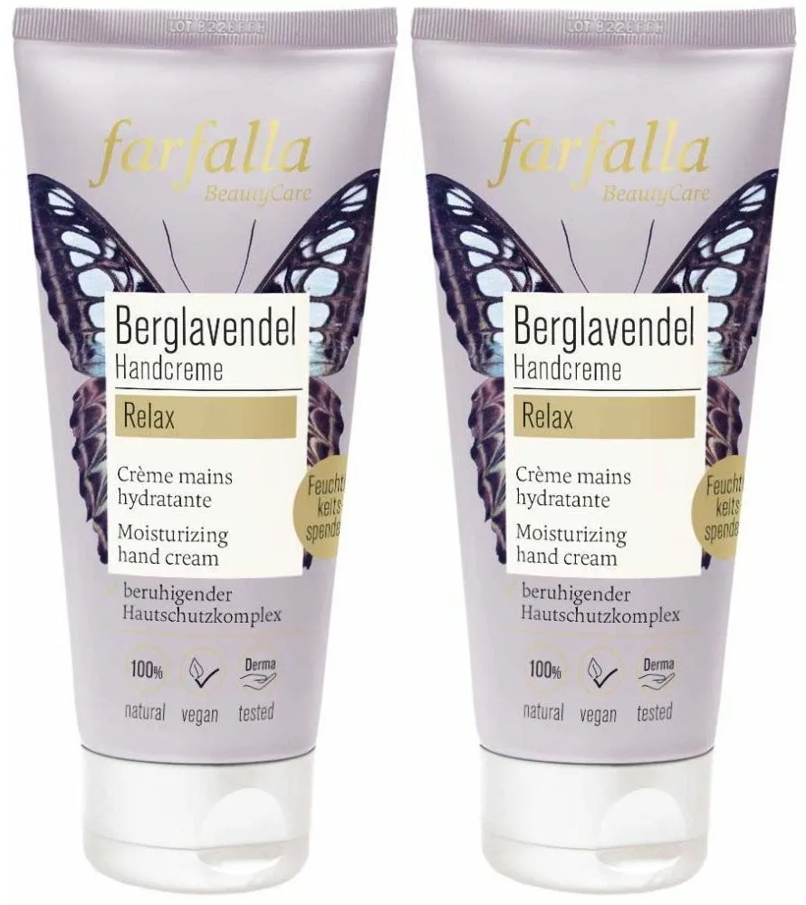 farfalla Handcreme Lavendel aus den Bergen