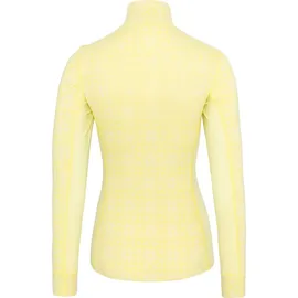 KARI TRAA Rose Half Zip Langarm-baselayer Mellow Yellow XS