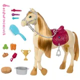 Barbie Mysteries: Das geheimnisvolle Pferdeabenteuer interaktives Spielzeugpferd mit Geräuschen, Musik und Zubehör