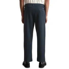 Marc O'Polo "aus Bio-Baumwoll-Mix", Herren, Gr. XL, Normalgrößen, blau (schwarz navy), Obermaterial: 91% Baumwolle, 6% Polyester, 3% Elasthan, unifarben, relaxed fit normal, Hosen Jerseyhose