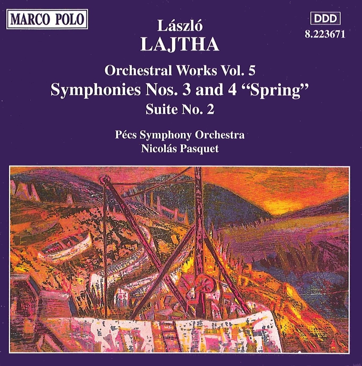Sinfonien 3+4/Suite Du Bal.2 - Nicolás Pasquet  Pécs Symphony Orchestra. (CD)