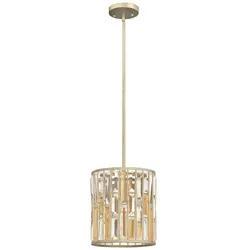 Deckenlampe Pendelleuchte Hängelampe Kristalle Stahl Bernsteinperlen Silber