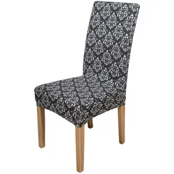 Jersey Stuhlhusse Stuhlüberzug Stretch Baumwolle formstabil 40x45x65cm