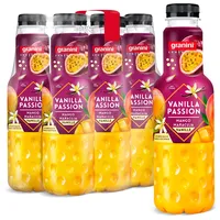 granini Sensation Vanilla Passion (6 x 0,75l), 30% Frucht, Mango, Apfel, Maracuja, Vanille, Party-Drink, vegan, laktosefrei, mit Pfand
