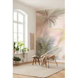 Fototapete KOMAR "Komar Vlies Fototapete - Vague Botany - Größe 200 x 250 cm", modern, L:2,5m, Vlies, Tapeten