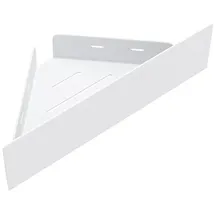 doporro Duschablage ohne Bohren Ecke, Duschregal ohne Bohren zum Kleben, Eckregal Bad, Badregal ohne Bohren, Badezimmer Organizer, Wandregal für Shampoo und Duschgel, Sandweiß Reglo-07