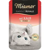 Miamor Ragout Royale in Jelly Veal Kalbsgelee-Beutel für Katzen