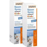 Nasenspray ratiopharm Kinder oK 2x10 Milliliter