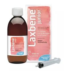 Laxbene junior 500 mg/ml Geschmacksneutral 500 ml Lösung zum Einnehmen