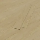 Hago HAGO24 Klebevinylboden 2,23m2 Eiche Natur Braun Bodenbelag Laminat Holzmusterung 2mm Dicke Wasserresistent PVC 16 Planken Feuchtraumgeeignet