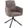 MCA Furniture Esszimmerstuhl QUEBEC Stoff taupe schwarz
