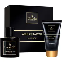 Gisada Ambassador Intense Eau de Parfum 50 ml + Shower Gel 100 ml Geschenkset