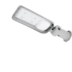 Straßenleuchte Straßenlaterne Straßenlampe JAZMIN 50W 4000K 6750LM IP65 Hellgrau
