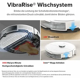 Roborock Original VibraRise Wischtücher (2-Pack) S7 MaxV/Ultra Staubsaugroboter (Grau)
