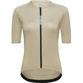 Gore Wear spinshift kurzarm trikot fur damen beige