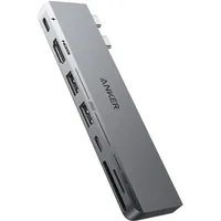 Anker 547 USB-C Hub (7-in-2, für MacBook, in Grau