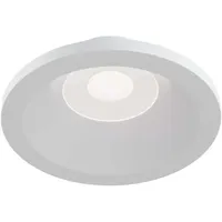 Maytoni Einbauleuchte Deckenlampe Badezimmerlampe 1 flammig rund IP65 weiß