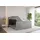 altdecor Boxspringbett mit Fußteil - TOLO-Z KING 160x200 Cord - Hellgrau - Komplett-Set mit H3 und H4 Matratzen und Topper, Polsterbett mit Bettk... - Hellgrau