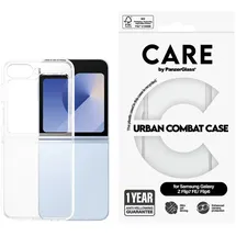 care by panzerglass Galaxy Z Flip7 FE / Flip6 Handyhülle transparent