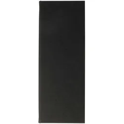 Sigel Getränke-Mappe Gummi-Bindung 1/2 A4 Langformat Kunststoff schwarz
