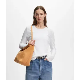 Liebeskind Berlin Hobo Bag M Suede Brown