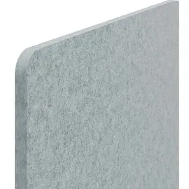 Leitz Tischtrennwand 60 x 70 cm grau