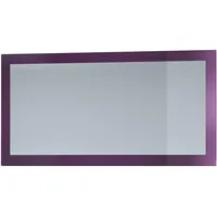 Vladon Spiegel, Brombeere, Rechteckig, 110x52x2 cm, Spiegel, Wandspiegel