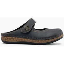 Komfort Pantolette - Damen - grau