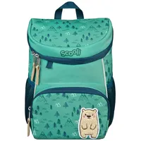 Scooli Mini-Me Kindergartenrucksack - ergonomischer Rucksack für Kinder, mit abnehmbahren Brustgurt, 8l, für Mädchen und Jungen (Bobby Bär)