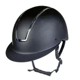 HKM Lady Shield Reithelm M (55-57cm) Schwarz/Shiny Silver