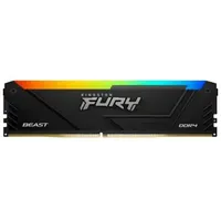 Kingston FURY Beast RGB DIMM 16GB, DDR4-3200, CL16-20-20 (KF432C16BB2A/16)