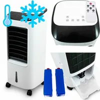 BITUXX Mobiler Standventilator Ventilator Lüftkühler Schwenkbar Wasserkühlung