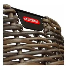 KLICKfix Structura Oval braun