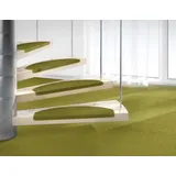DEKOWE Stufenmatte »Mara S2«, halbrund, grün