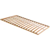 Paidi Lattenrost, Holz, Buche, Schichtholz, 3-Zonen, 90x190 cm, Blauer Engel, Goldenes M, Federholzleisten verleimt, bewegliche Leistenlagerung, Mittelgurt, Schlafzimmer, Lattenroste