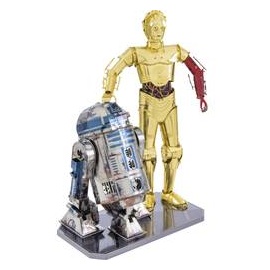 Metal Earth Star Wars Set C-3PO + R2-D2