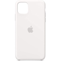 Apple iPhone 11 Pro Max Silikon Case weiß