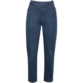 Stooker Women 5-Pocket-Jeans STOOKER WOMEN "Zermatt Denim Straight Fit Jeans", Damen, Gr. 40, Länge 28, blau (tiefblau), Denim/Jeans, 98% Baumwolle, 2% Elasthan, straight fit lang, Jeans 5-Pocket-Jeans, Straight Fit Casual Clean Wash Denim Jeans für Damen