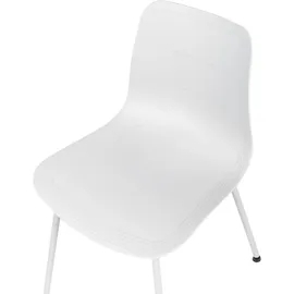 Beliani Esszimmerstuhl 2er Set LOOMIS Weiß