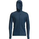 Icebreaker Merino 260 Quantum IV Kapuzenjacke Herren Blau L