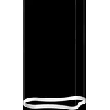 Ideal Lux Waves 1-flg. 94 cm rund weiß