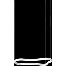 Ideal Lux Waves 1-flg. 94 cm rund weiß