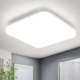ZMH Deckenlampe 1-flg. 22 cm eckig weiß