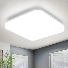 ZMH Deckenlampe 1-flg. 22 cm eckig weiß