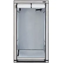 HOMEbox Growbox Wachstumszelt 120 x 120 x 220 cm Schwarz