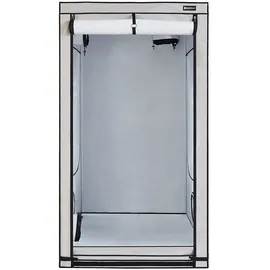 HOMEbox Growbox Wachstumszelt 120 x 120 x 220 cm Schwarz