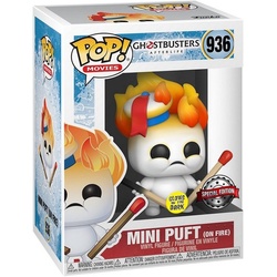 Funko Spielfigur Ghostbusters Mini Puft (On Fire) 936 SP Glows Pop!